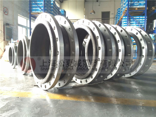 松夏橡胶软接头用于青岛普集铁路职工住宅项目