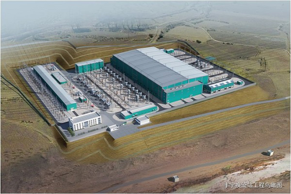 【承德丰宁换流站项目】同心异径法兰橡胶接头