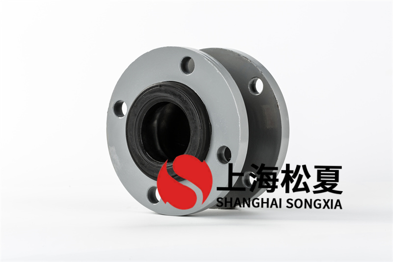 DN80口径氟橡胶材质橡胶软连接，承压30公斤压力