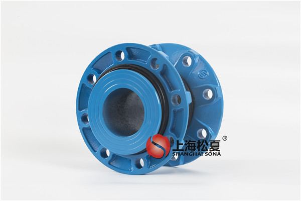 耐负压DN100-1.6Mpa球墨法兰NR橡胶膨胀节高清实拍图