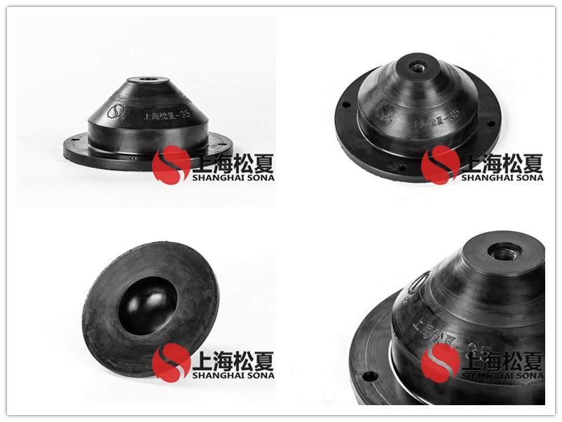 JGD-3.5轴流泵橡胶减震器组合图